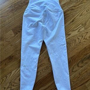 ALO Yoga Classic White Leggings